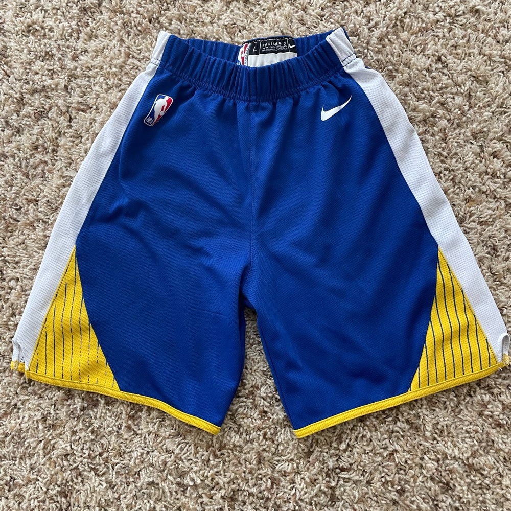 Boys Nike Golden State Warriors Basketball shorts